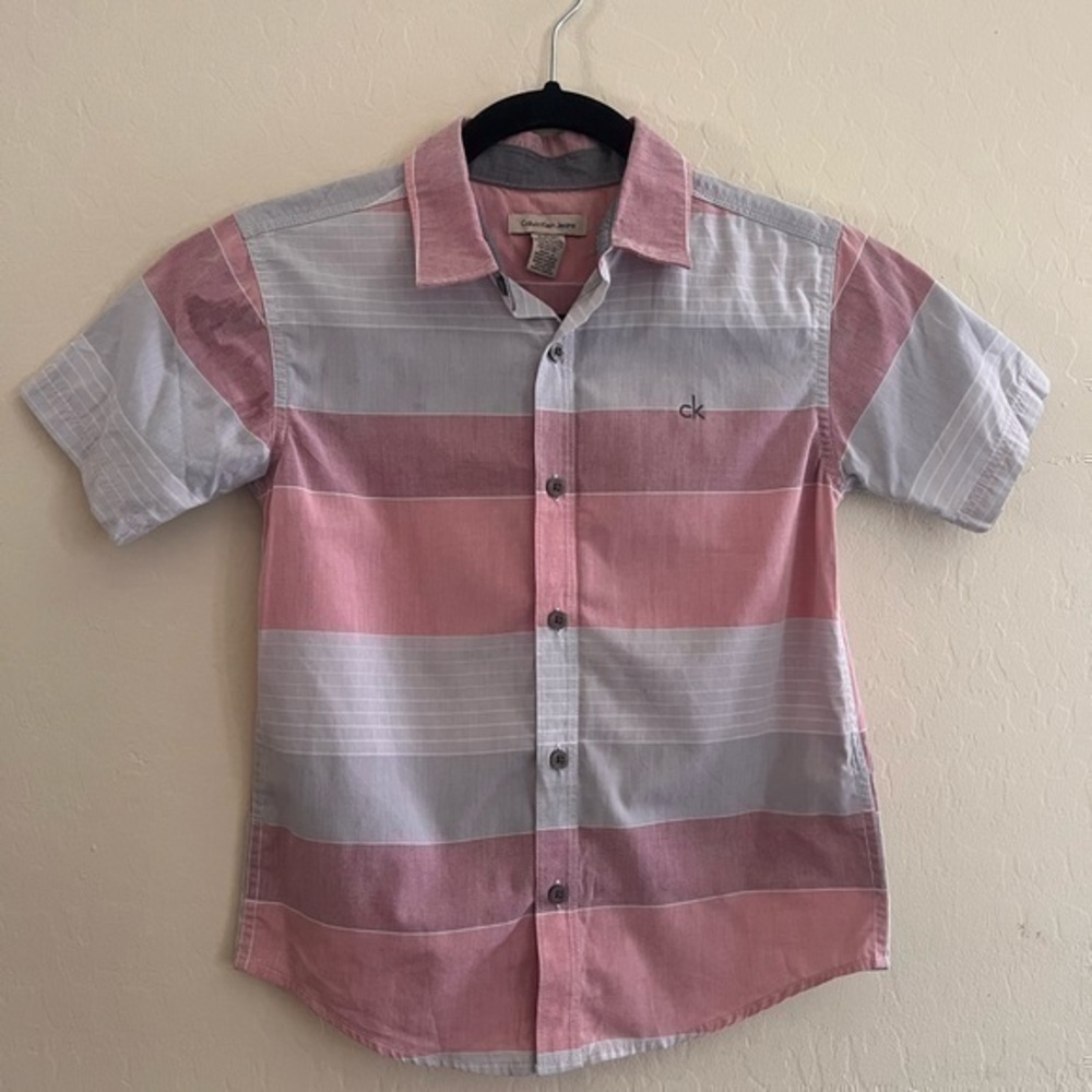Boys Calvin Klein Shirt sz S (8)